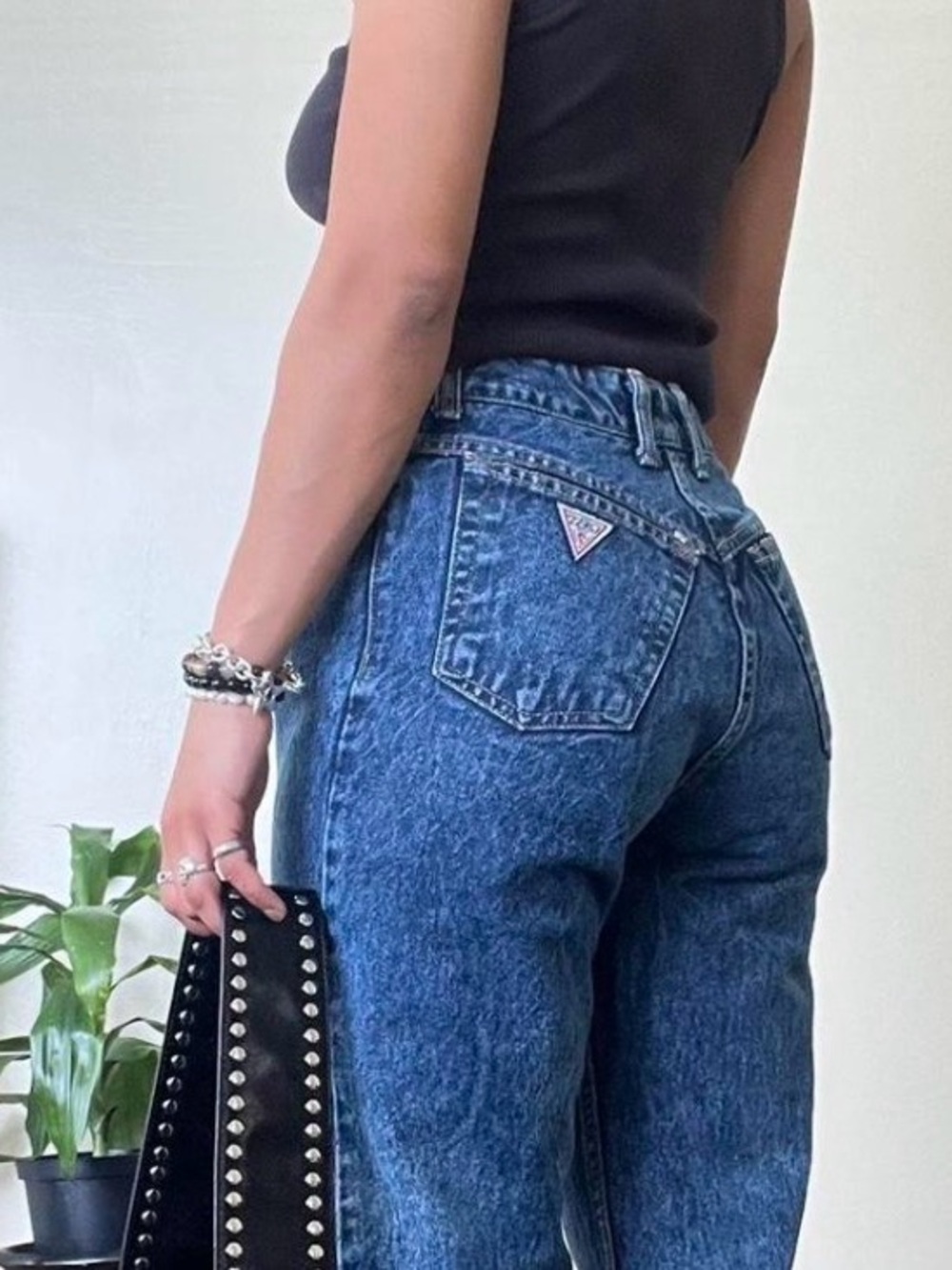 Vintage guess Georges Marciano Retro ultra high rise Mom jeans 80’s